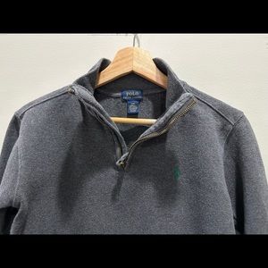 RALPH LAUREN 1/4 ZIP PULLOVER-EXCELLENT-SMALL (8)
